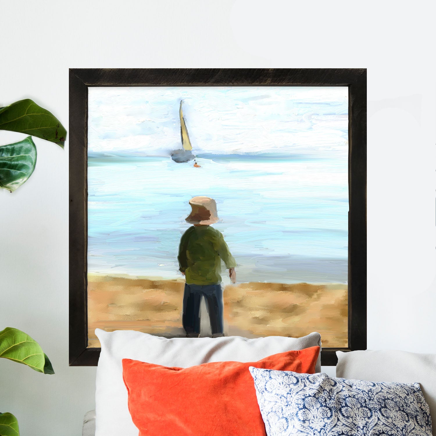 Boy on The Beach