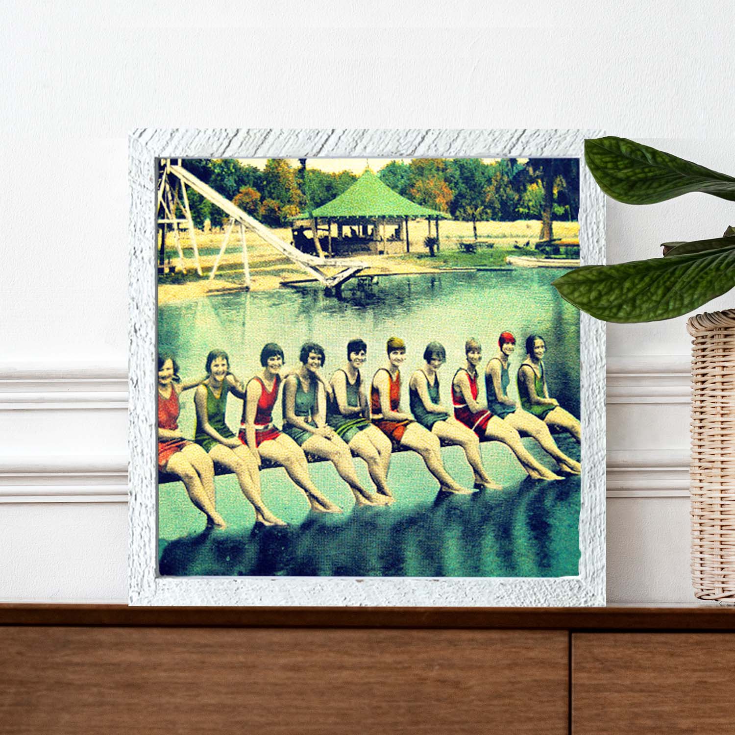 Girls Camp Postcard