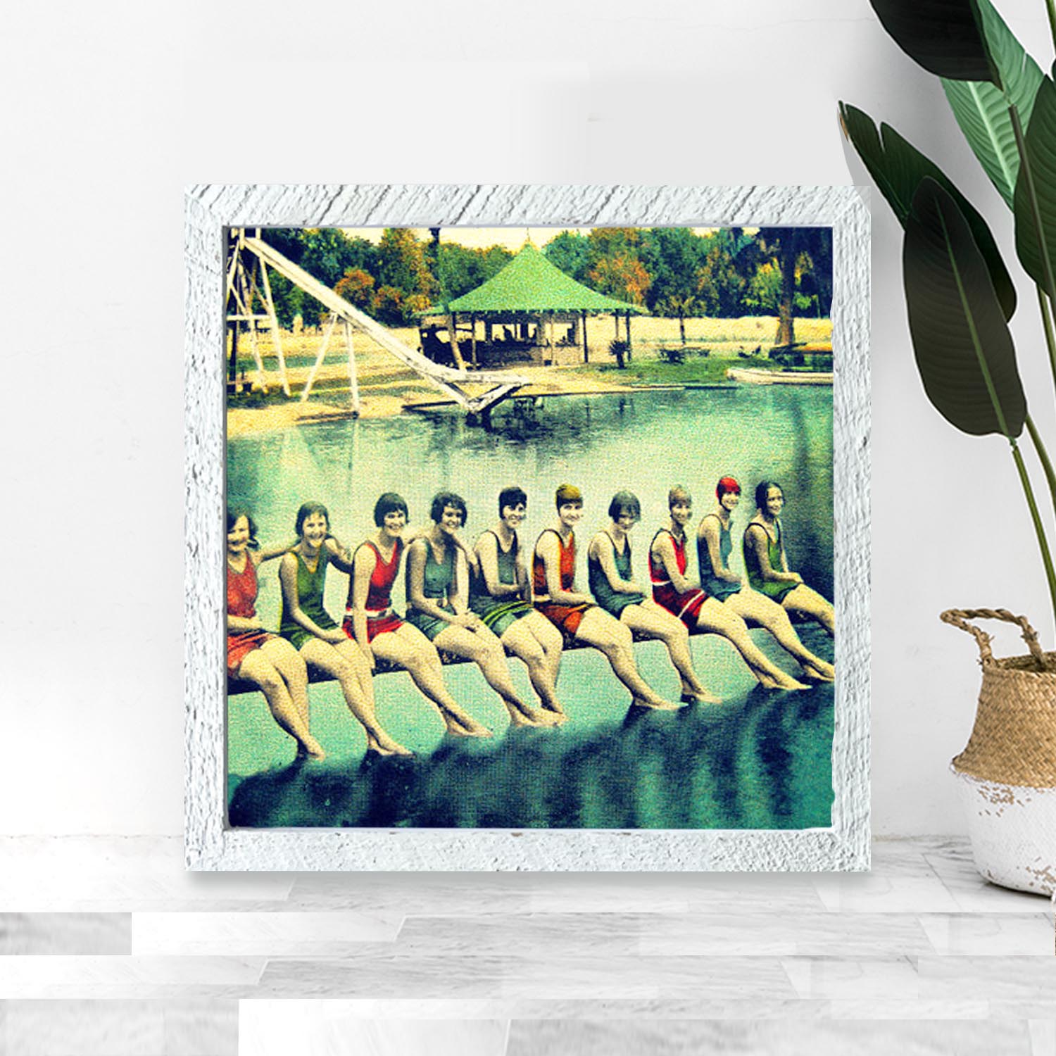 Girls Camp Postcard