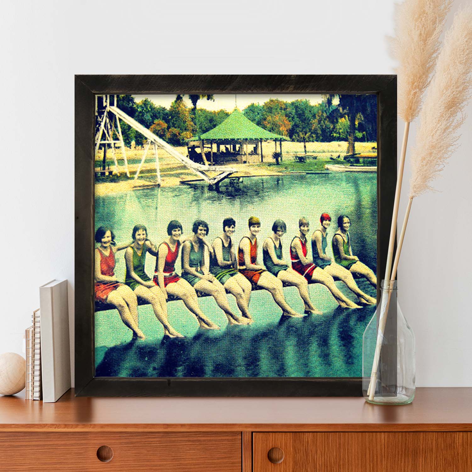 Girls Camp Postcard