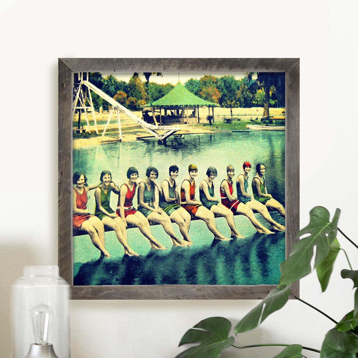 Girls Camp Postcard