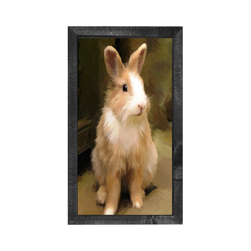 Sitting Rabbit - Vertical Frame
