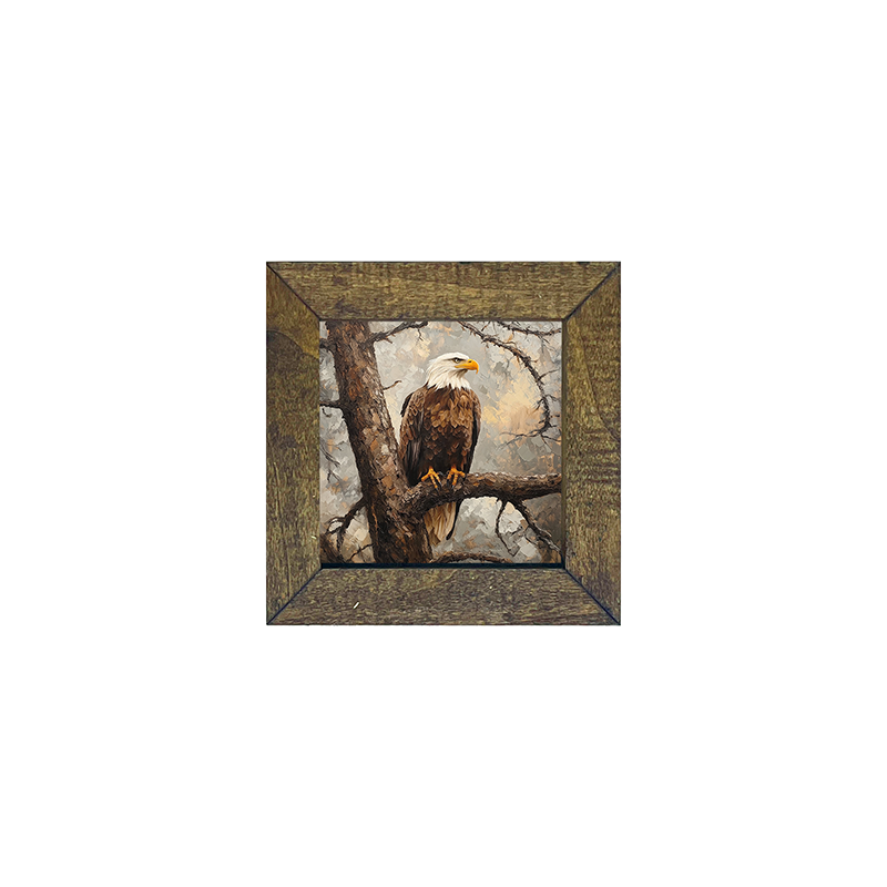 Perched Eagle
