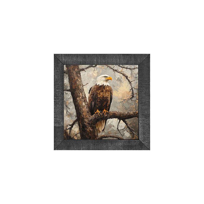 Perched Eagle