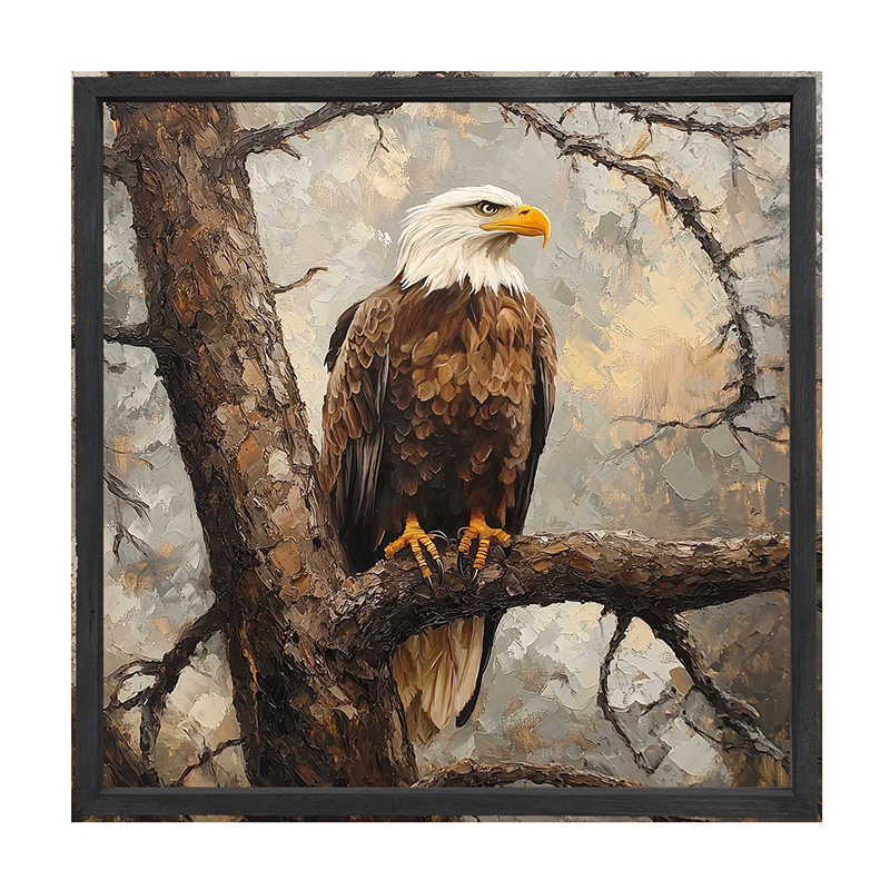 Perched Eagle