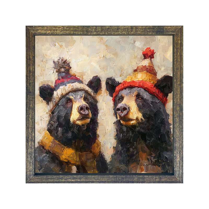 Scarf and Hat Bears