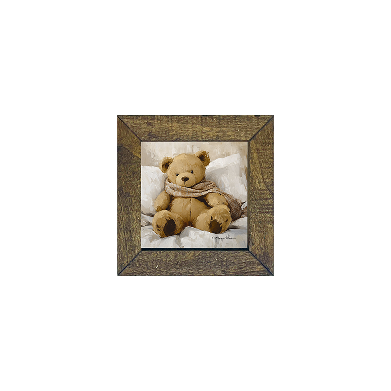 White Scarf Teddy Bear