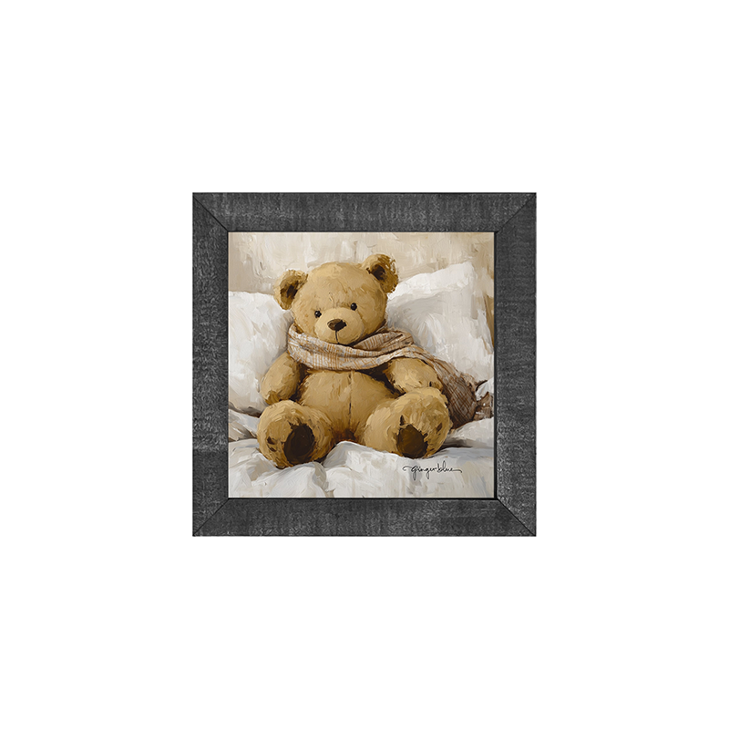 White Scarf Teddy Bear