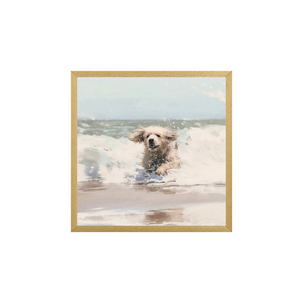 BE-618 in Metallic Gold Gallery Frame, BL