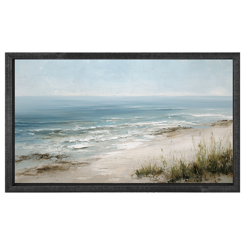 Coastal Island - Beach - Horizontal Frame