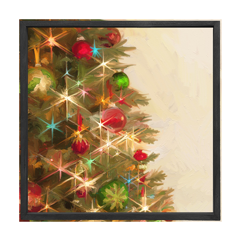 Lighted Christmas Tree
