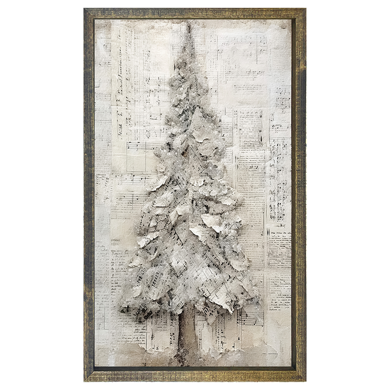 Paper-style Christmas Tree 3