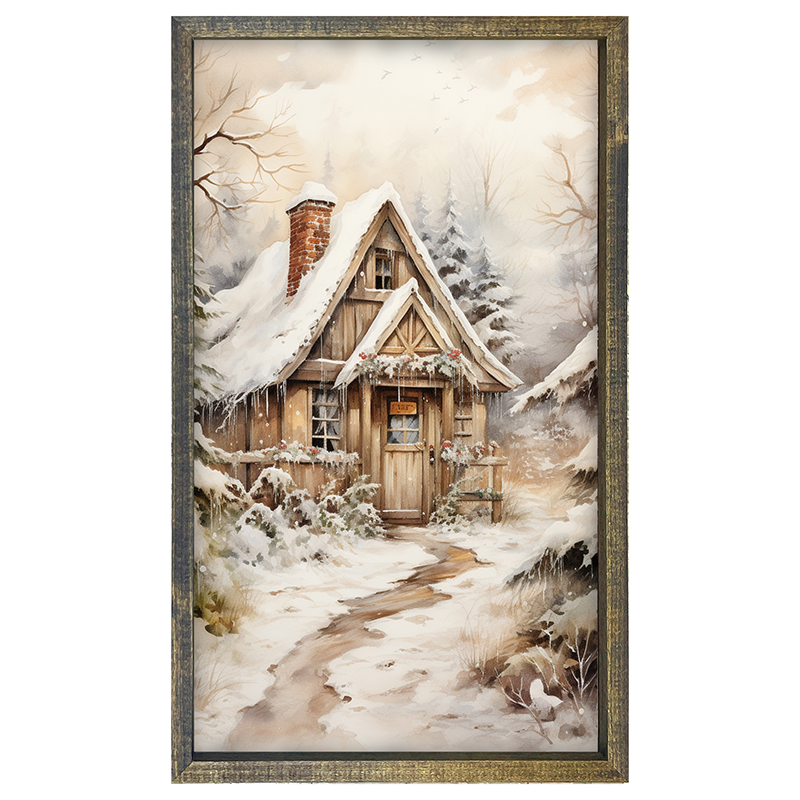 Snowy Cottage