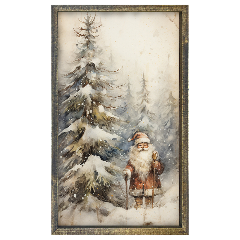 Snowy Santa
