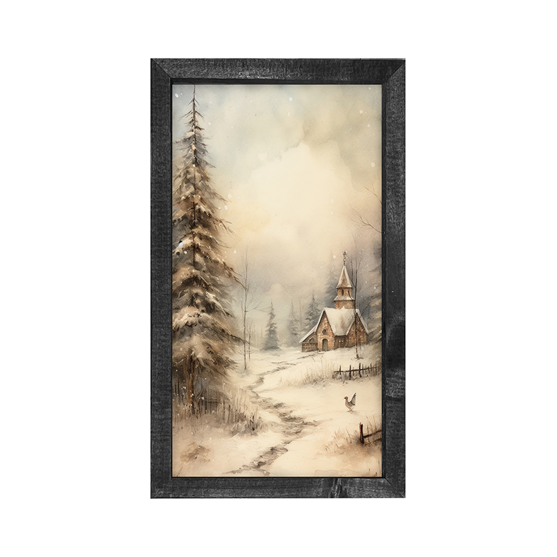 Serene winter view
