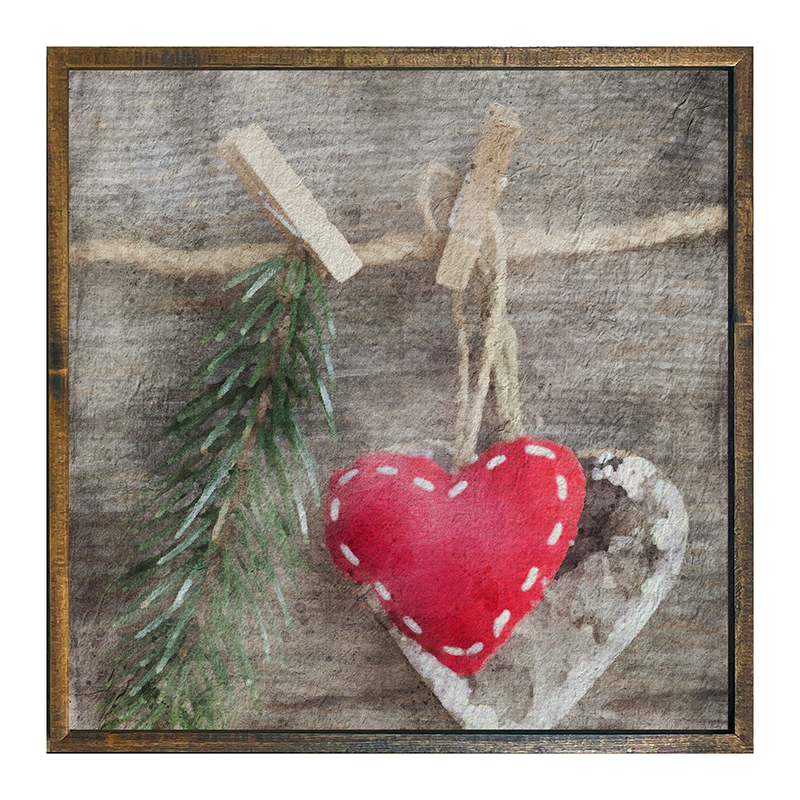 Wintery hearts