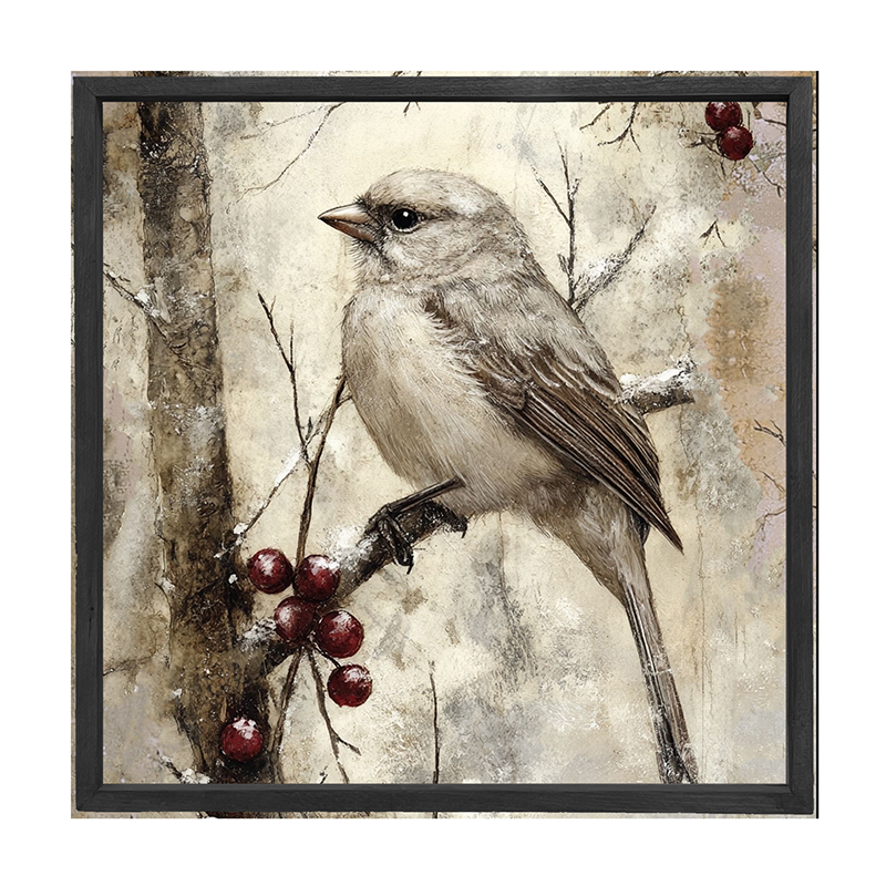Bird with Berries