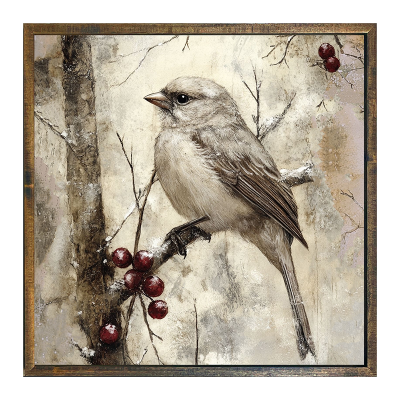 Bird with Berries