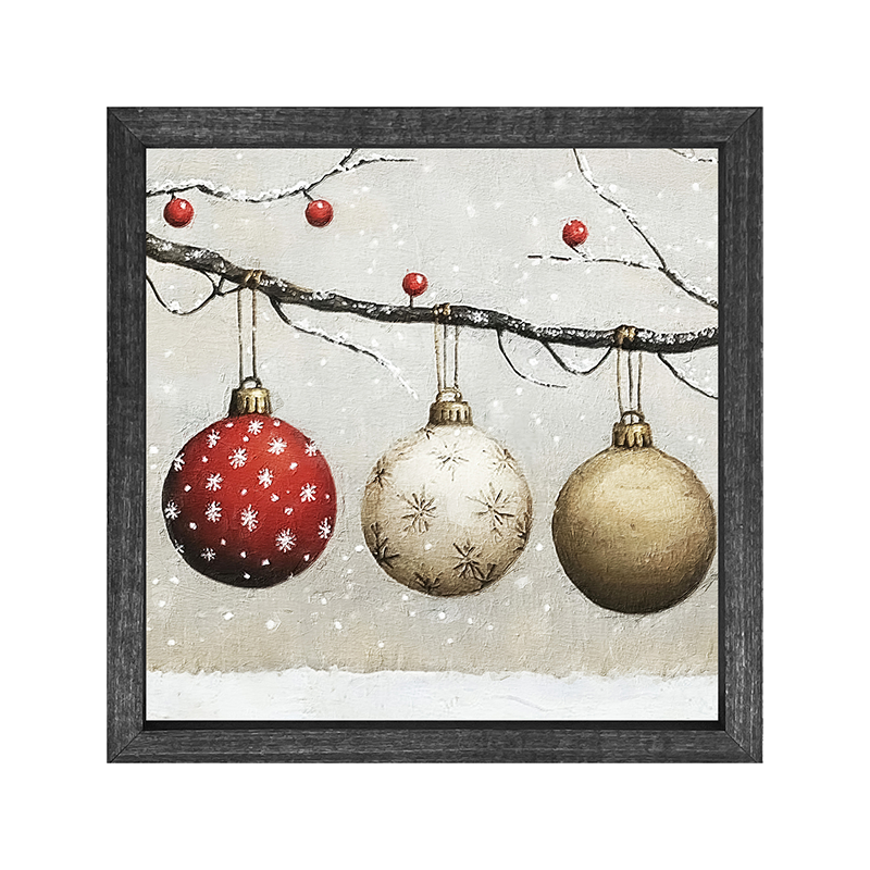 Snowy Ornaments