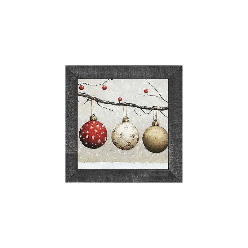 Snowy Ornaments