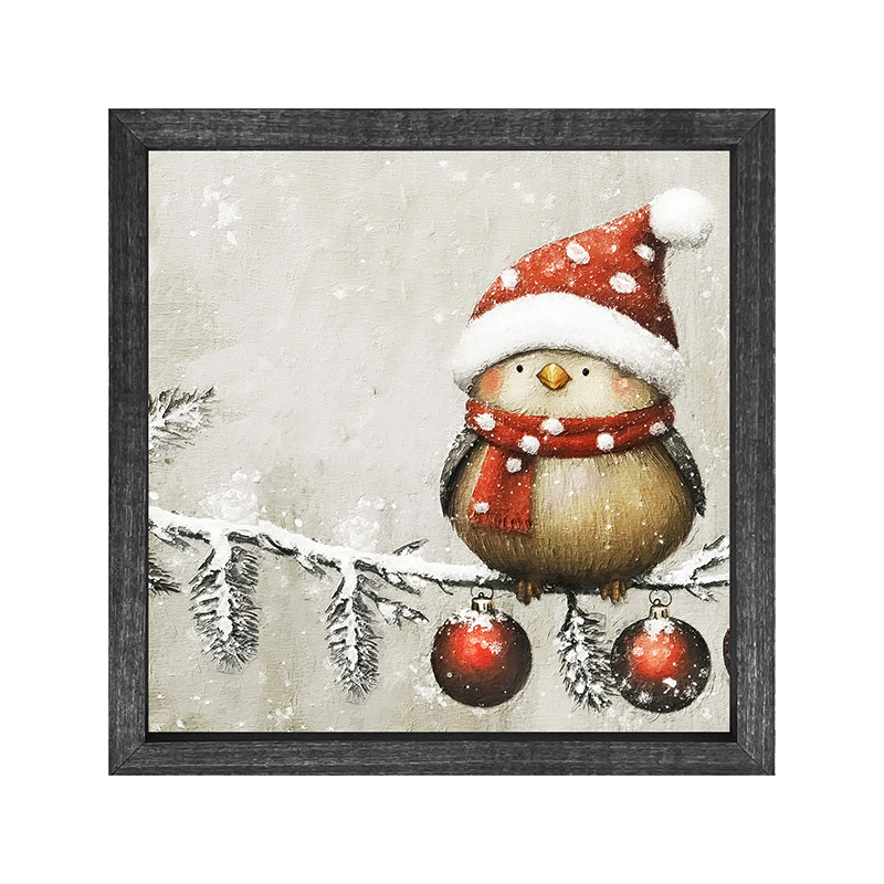 Christmas bird with Ornaments