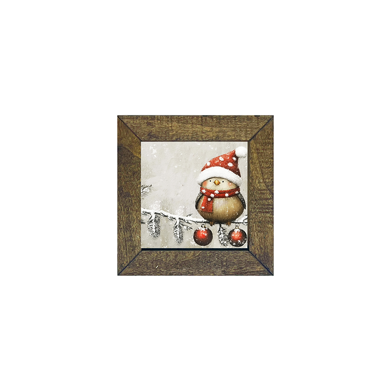 Christmas bird with Ornaments