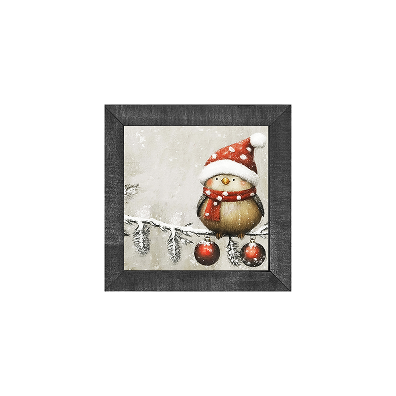 Christmas bird with Ornaments