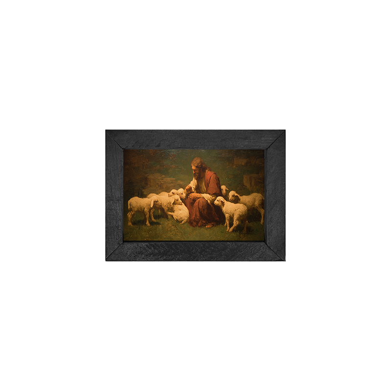 Tending to the Flock - Horizontal Frame