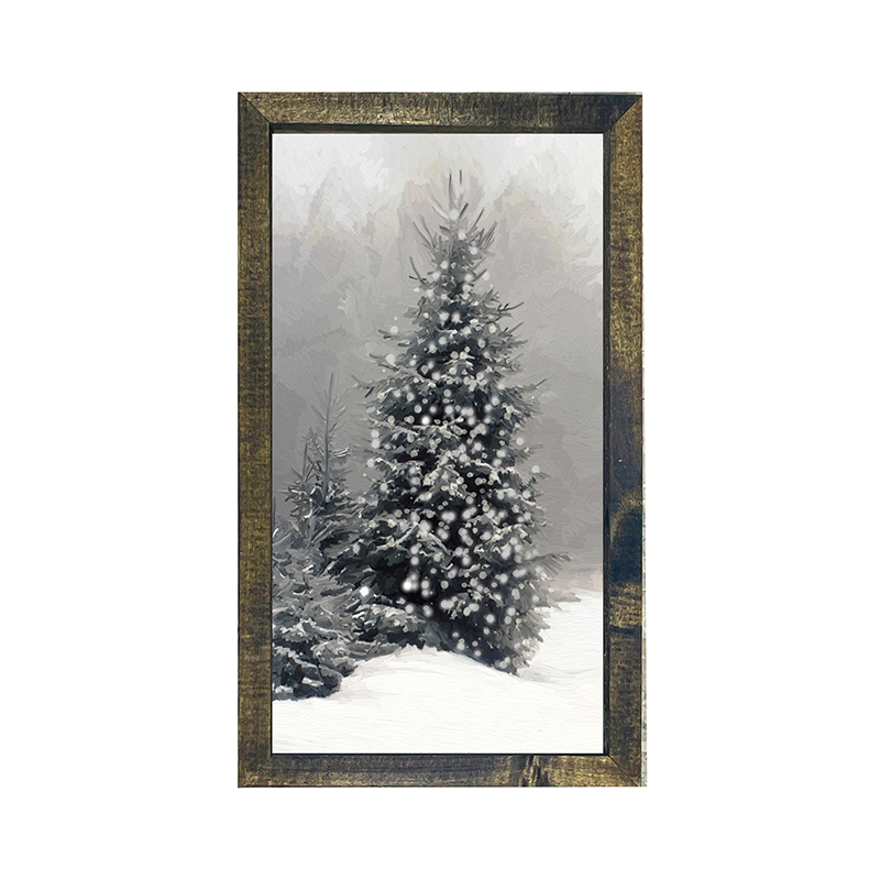 BW christmas Tree