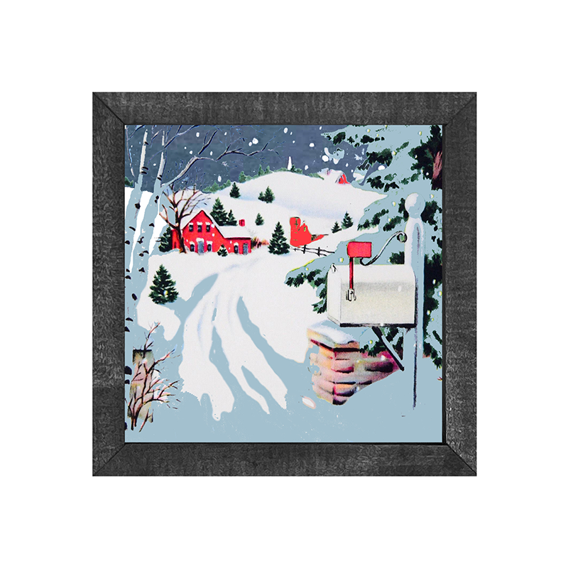 Snowy mailbox