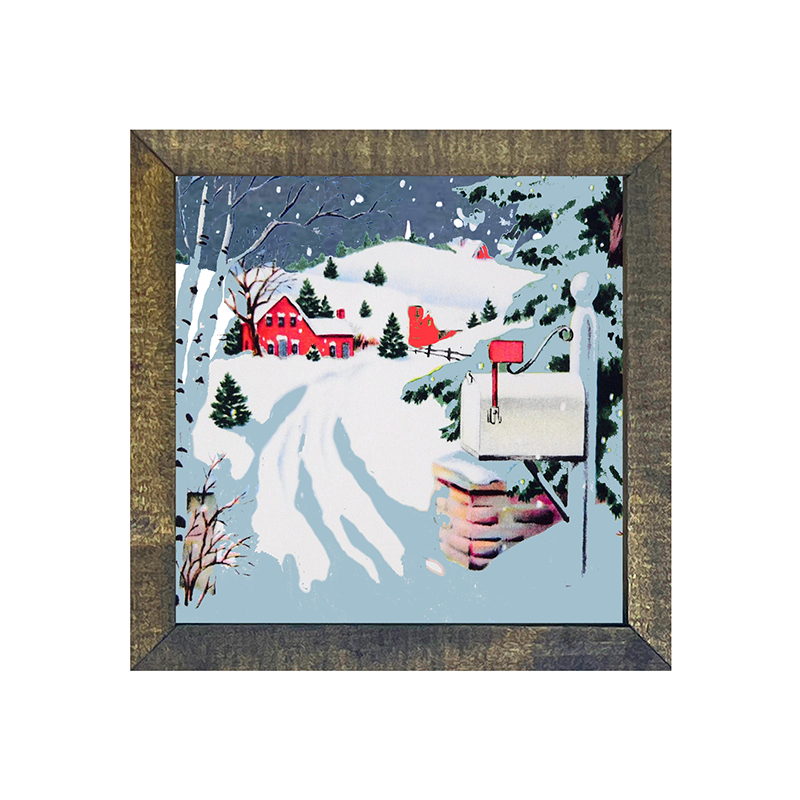 Snowy mailbox