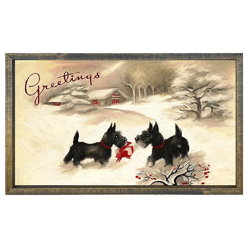 Winter Scotties