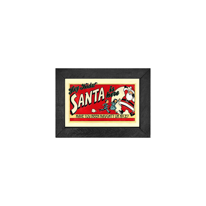 Vintage Santa is coming