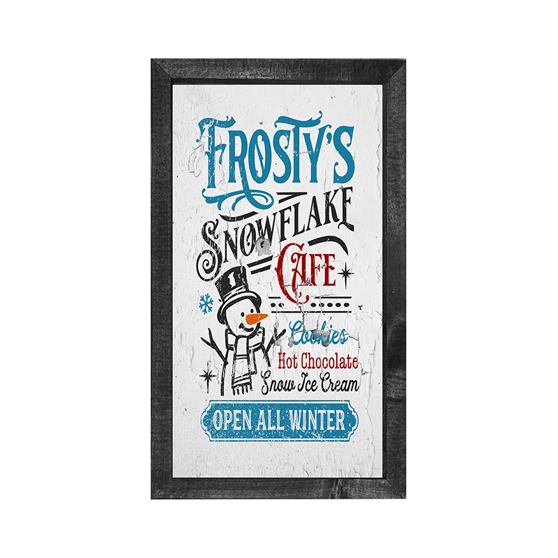 Frosty's snowflake cafe