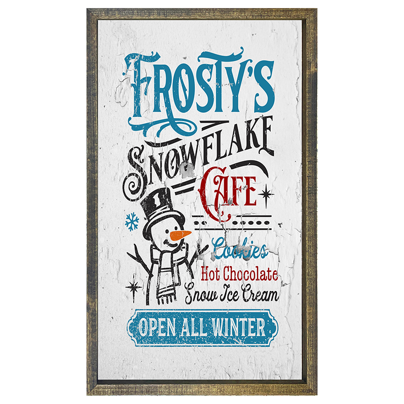 Frosty's snowflake cafe