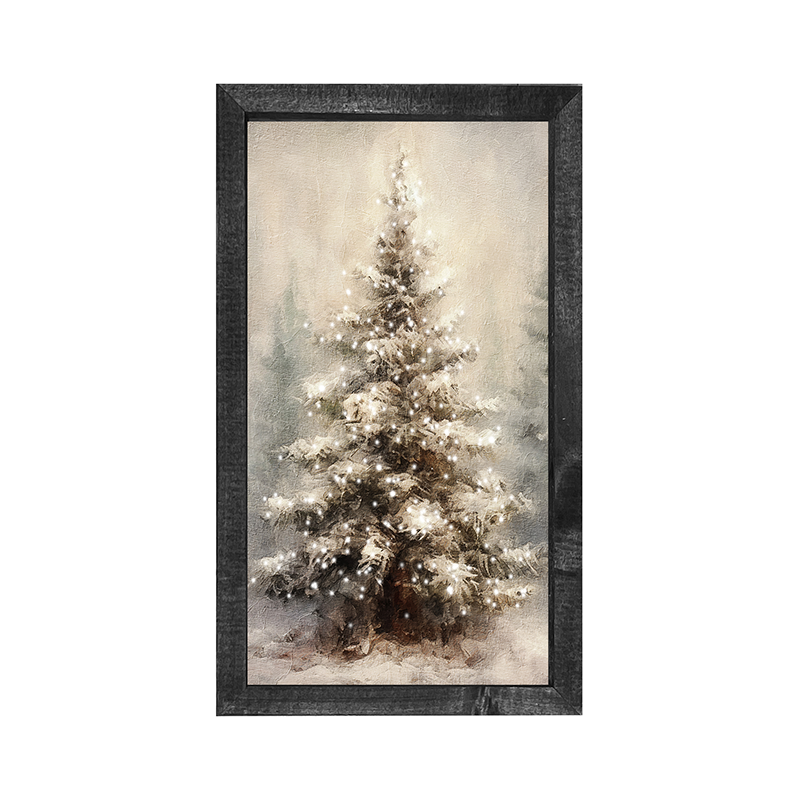 Painted-Light Conifer