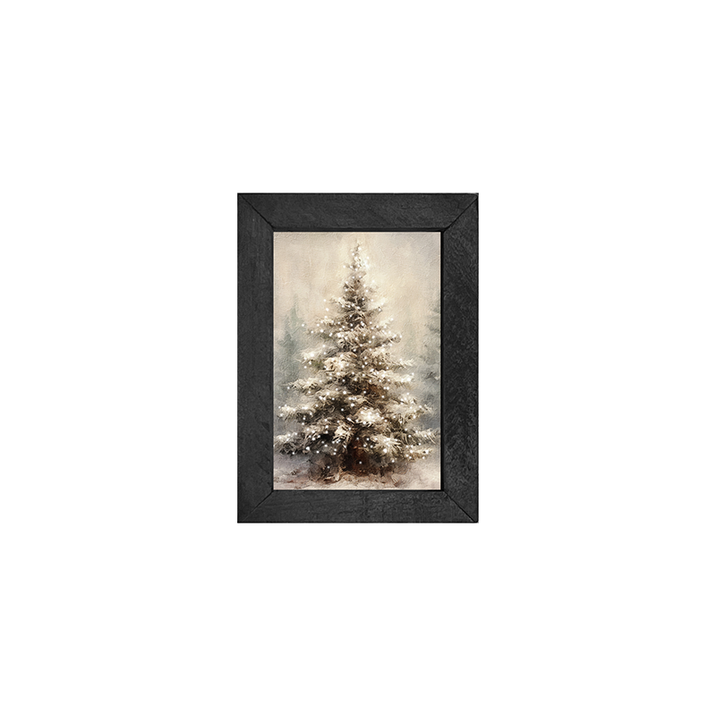 Painted-Light Conifer