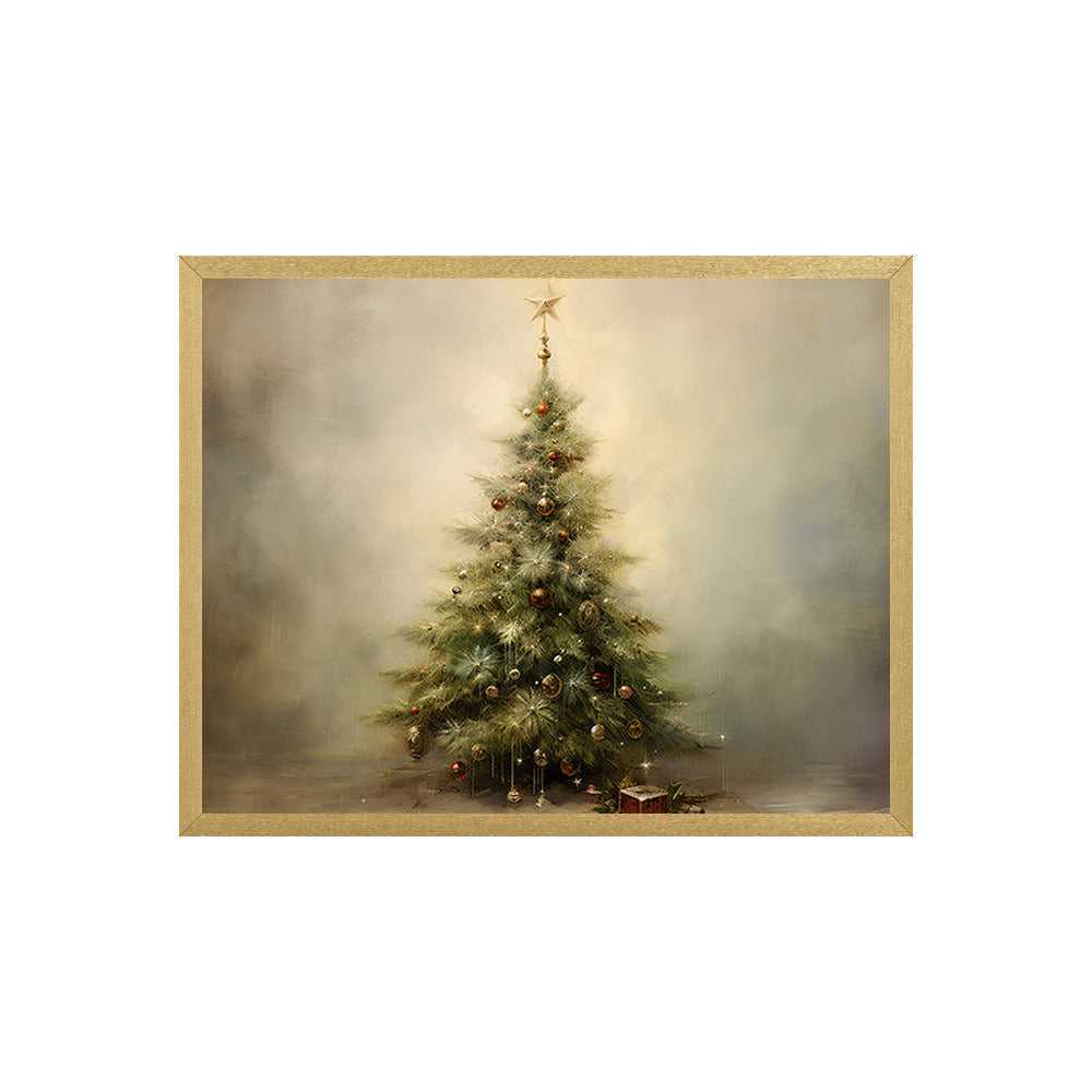 CH-992 in Metallic Gold Gallery Frame, H2