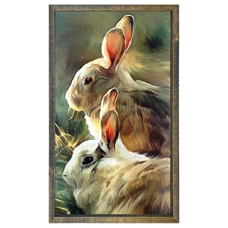 Sunlit Bunnies