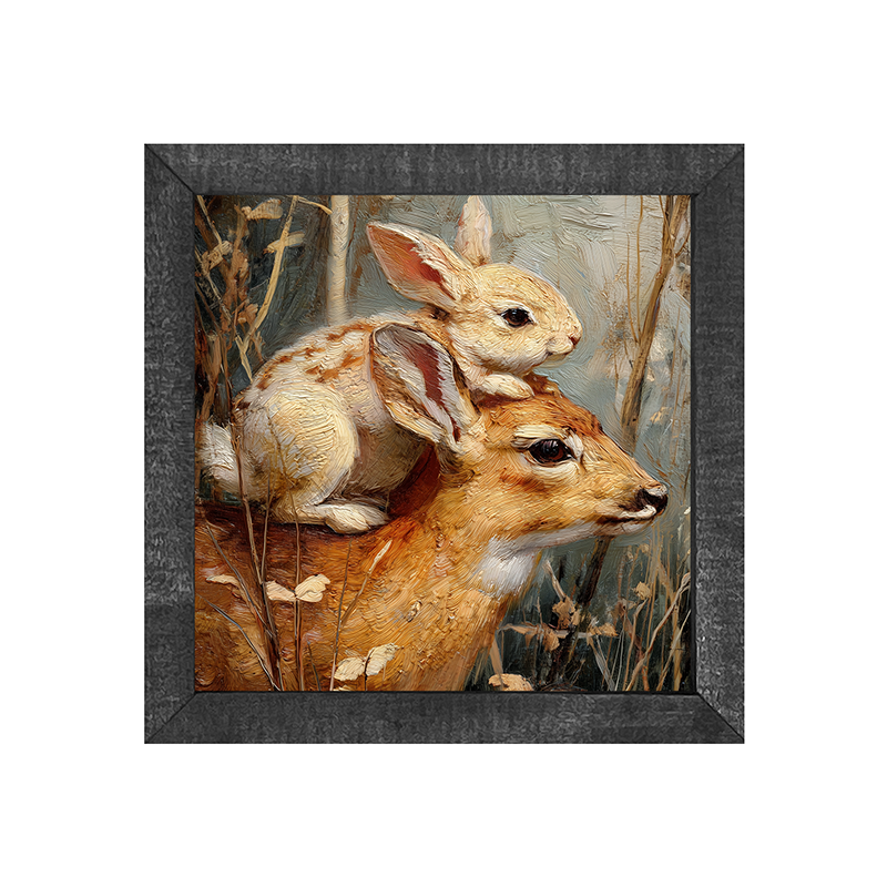 Bunny with a Deer