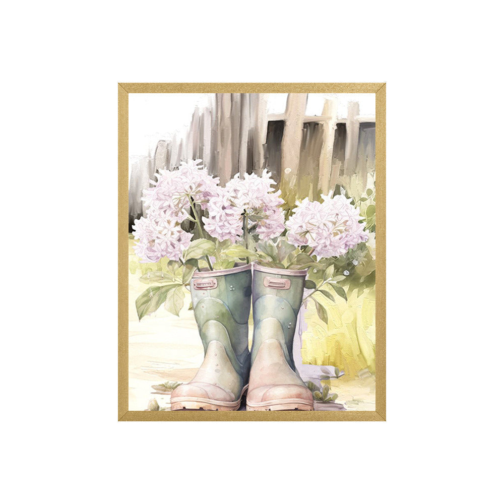 FL-1100 in Metallic Gold Gallery Frame, H2