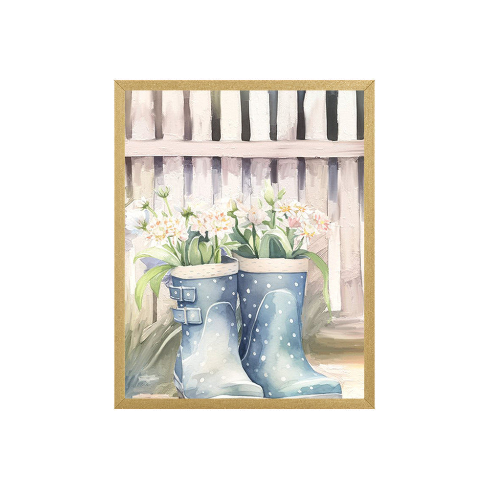 FL-1104 in Metallic Gold Gallery Frame, H2