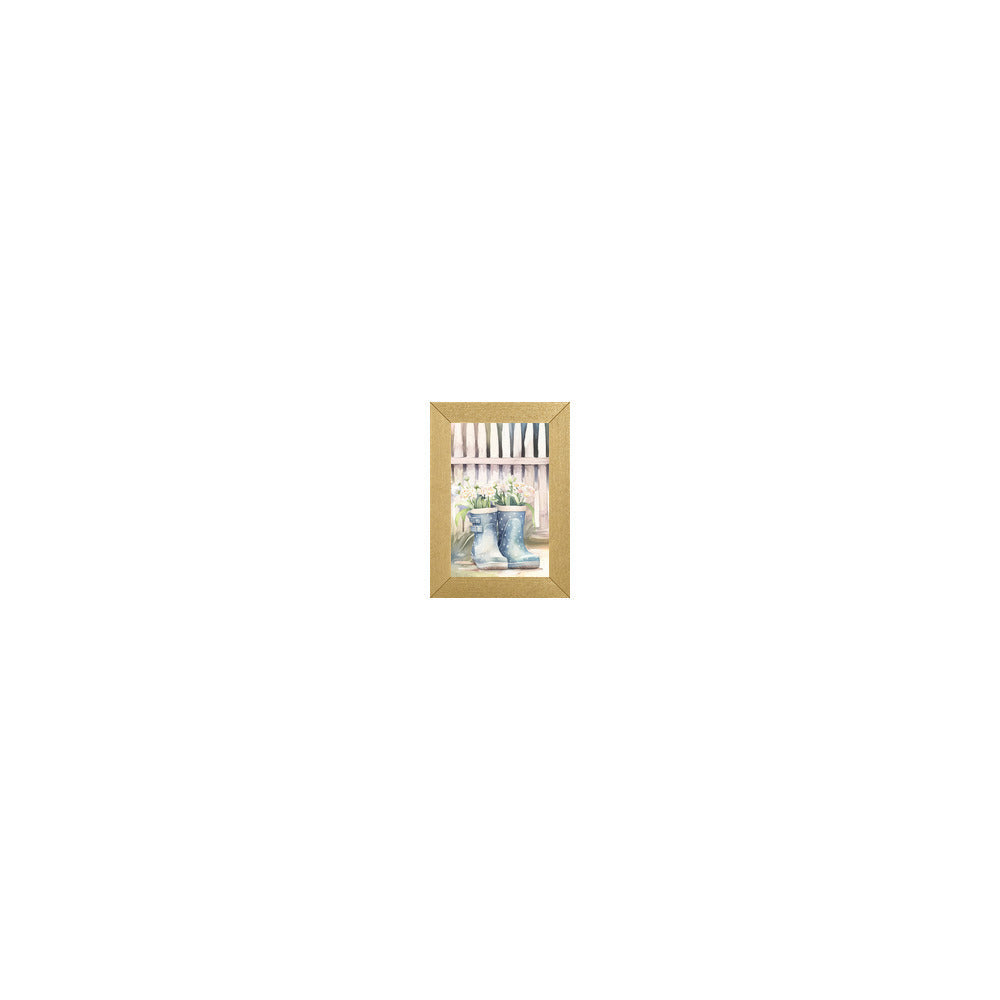 FL-1104 in Metallic Gold Gallery Frame, MH
