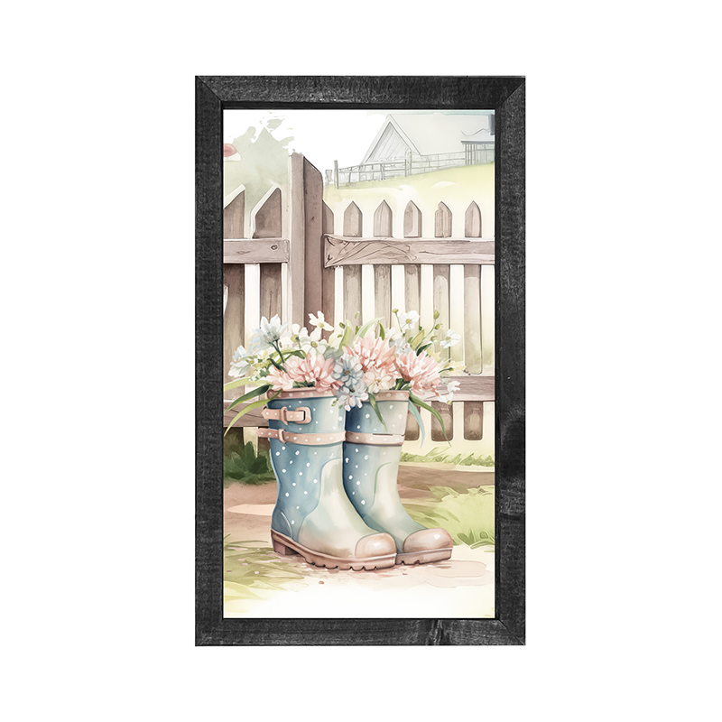 Gardening Boots 4 - Vertical Frame