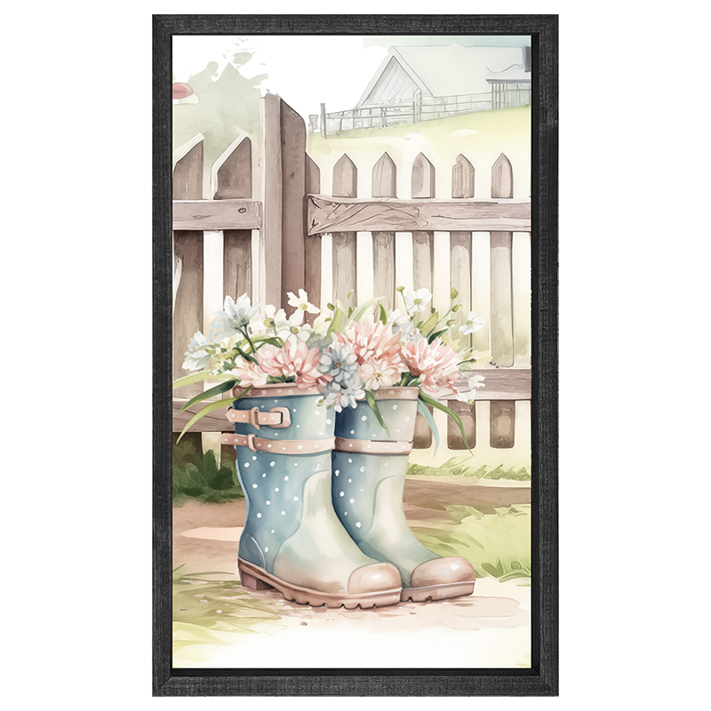 Gardening Boots 4 - Vertical Frame