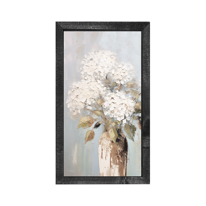 Hydrangeas - Vertical Frame