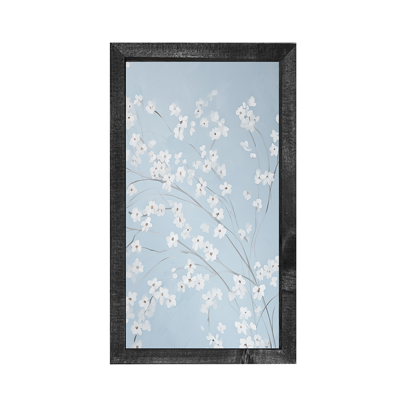 Blue Dogwood - Vertical Frame