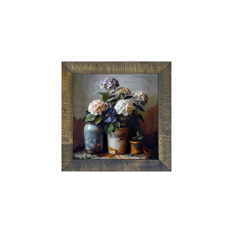 Rustic Hydrangeas
