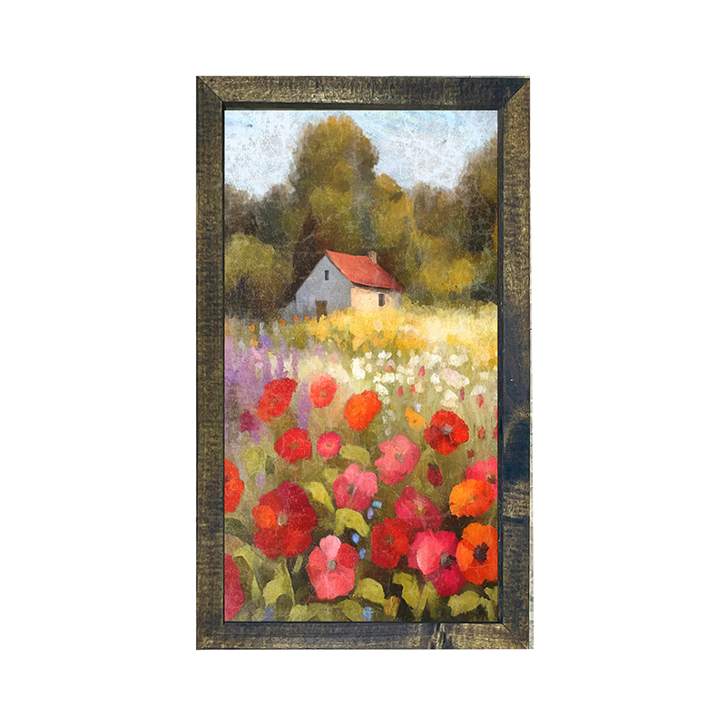Farmside Flowers - Vertical Frame