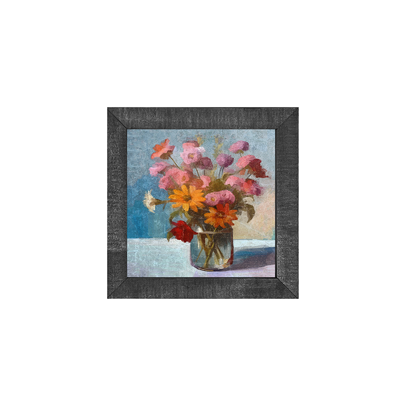 Glass Vase with flowers